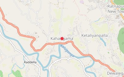 Kahangama map