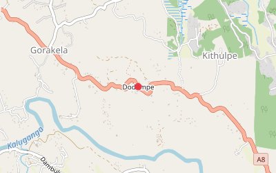 Dodampe map