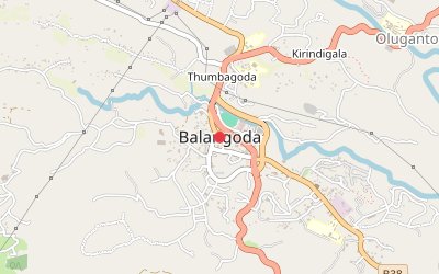 Balangoda map