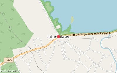 Udawalawe map