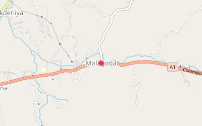 Molagoda map