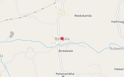 Beligala map