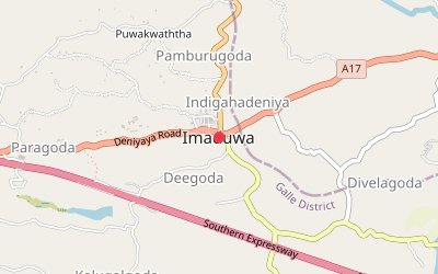 Imaduwa map
