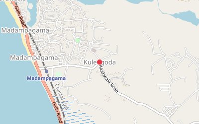 Kuleegoda map