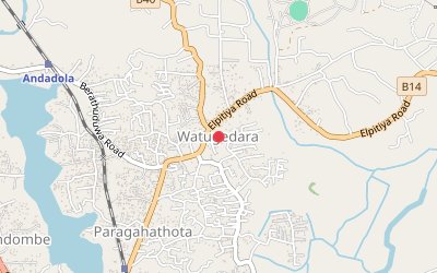 Watugedara map