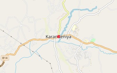Karandeniya map