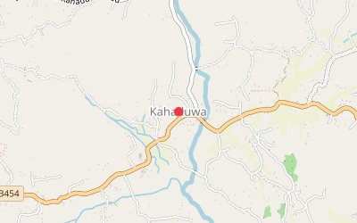 Kahaduwa map
