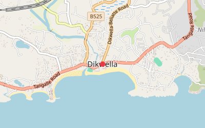 Dikwella map
