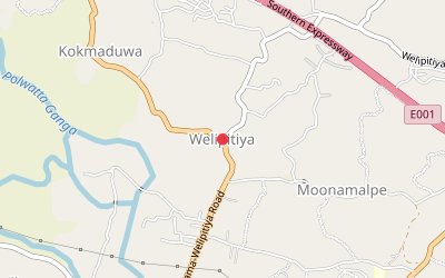 Welipitiya map