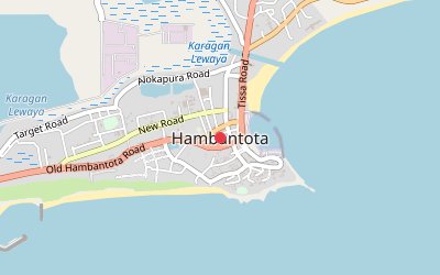 Hambantota map
