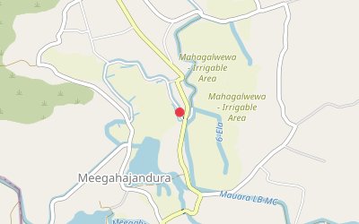 Mahagalwewa map