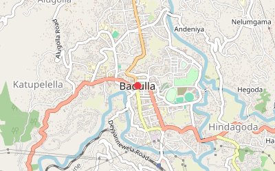 Badulla map