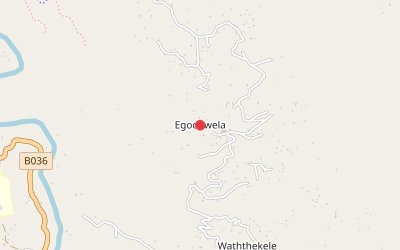 Egodawela map