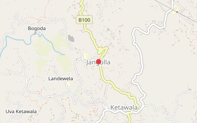 Jangulla map