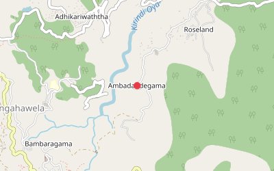 Ambadandegama map
