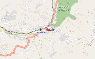 Haputale map