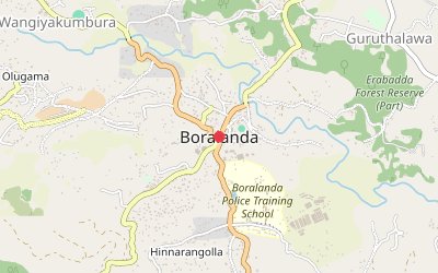 Boralanda map
