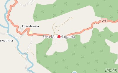 Uva Mawelagama map