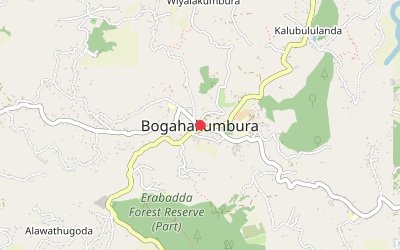 Bogahakumbura map