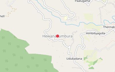Hewanakumbura map