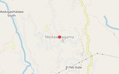 Medawelagama map