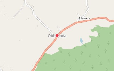 Obbegoda map