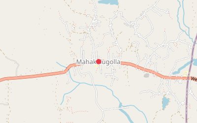 Mahakalugolla map
