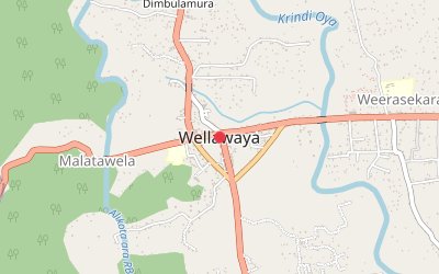 Wellawaya map